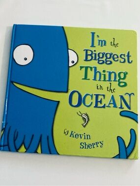 I'm the Biggest Thing in the Ocean - Blue & Lime Kids Book